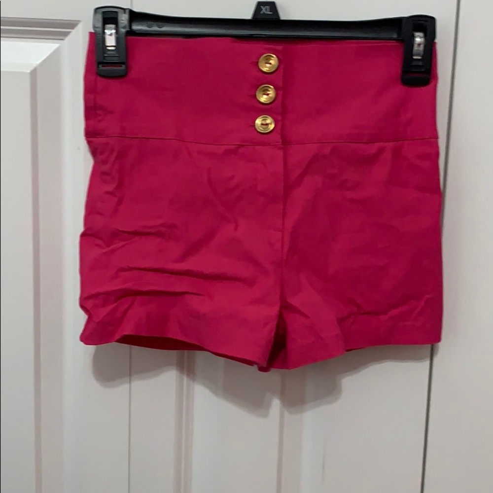 High waisted shorts